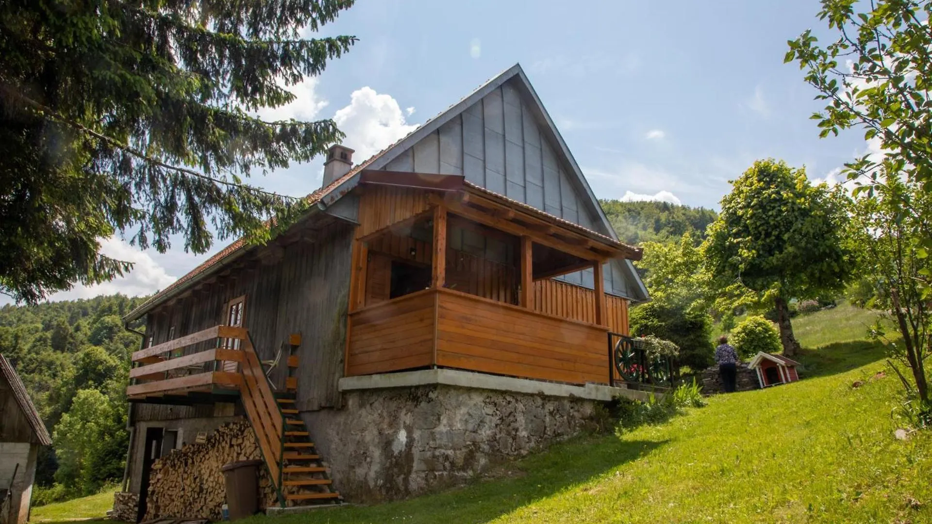 Landhuis Zeleni Brig Pension Mrkopalj Kroatië